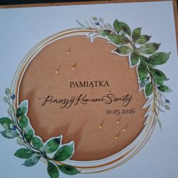 Kartka na Komunie - pamiątka Pierwszej Komunii Świętej KH20260426-3