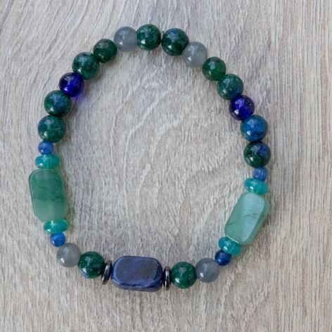 bransoletka awenturyn chryzokola