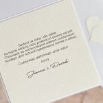 Kartka ślubna w ozdobnej kopercie WA 23b - Kartka ślubna w ozdobnej kopercie