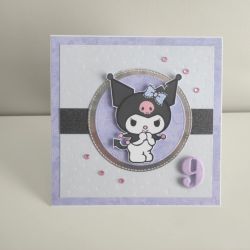 Kartka urodzinowa Kuromi Kartka urodzinowa Kuromi