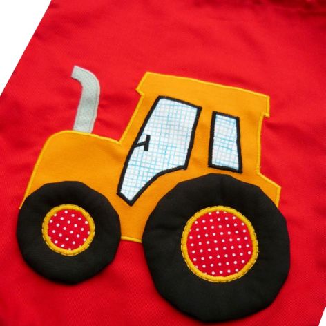 Traktorek -worek dla przedszkolaka