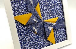 Obrazek origami ścienny/ do postawienia Motyl