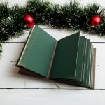 Ręcznie wykonany album z malowaną okładką prezent święta dla niej - pomysł na świąteczny prezent