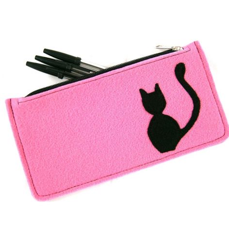 Pink pencil-case
