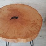 Stolik drewniany, kawowy - olcha - 