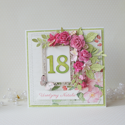 Kartka urodzinowa z okazji 18 urodzin v.7