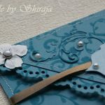 Kopertówka z okazji ślubu ' w turkusach'  - 