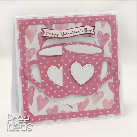 Zakochane kubki - Walentynka  KW1920