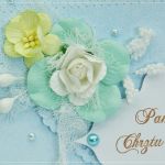 Kopertówka z okazji Chrztu św. - white bird - 