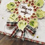 Bóg się rodzi - wianek z ostrokrzewu - Bóg się rodzi - detal II