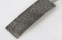 Mozaika - duży metalowy wisior (2311-06)