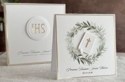 Pamiątka I Komunii w pudełku z kopertą, 107