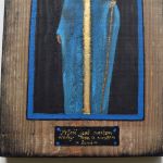 Anioł Imur 9, obraz malowany na drewnie współczesna ikona - 