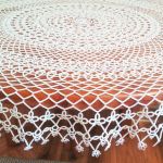 MEGA frywolitka 100cm obrus serweta serwetka - frywolitkowa, frywolitkowy, napkin, doily, serweta, serwetka, frivolite, ozdoba, bieżnik, koronka, tatting, chiacchierino, occhi
