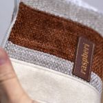 Kosmetyczka MIDI patchwork kolory ziemi - 