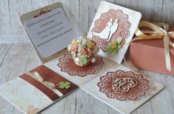 Pudełko niespodzianka z okazji ślubu