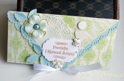 Pamiątka I Komunii św. - damaski