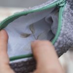 Szara kosmetyczka MINI baranek - 