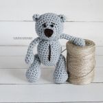 Miś amigurumi 12cm, 291 - 