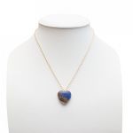 Naszyjnik "Deep Earth Heart" - Harmonia Nieba i Ziemi - 