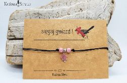 Bransoletka z życzeniem - kamienie