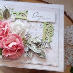 Kartka z zieloną ramką - Centralnie