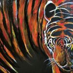 Obraz akrylowy "Tiger, tiger burnig bright..." - 