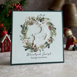 Personalizowana kartka bożonarodzeniowa BN24B