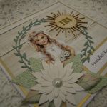 Kartka Komunijna dla dziewczynki 09 - 