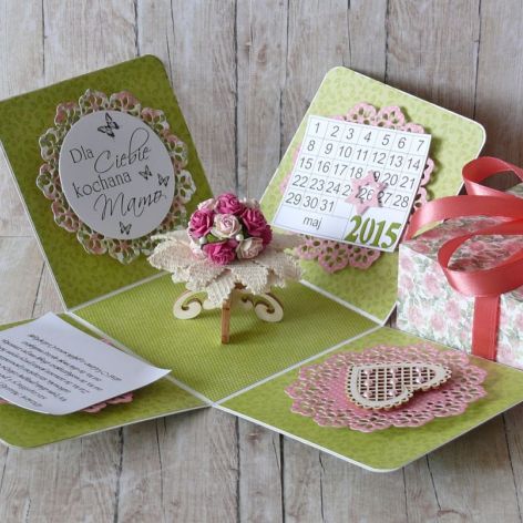 Pudełko niespodzianka z okazji Dnia Matki