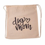 Plecak bawełniany dog mom - b