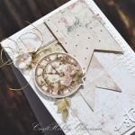 Sto lat - z zegarem shabby chic - Shabby chic - detal III