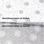 Zazdrostka/ lambrekin fala z podwójną koronką dmuchawce - 