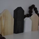 Drewniane domki zestaw III - 