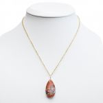 Naszyjnik "Dragon Ember" - Siła i Równowaga ze smoczym Agatem - 