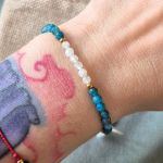 Bransoletka z kamieni naturalnych - Apatyt - 3