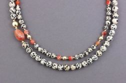 Naszyjnik podwójny.