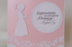 Zaproszenie na I Komunię wzór 66