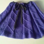 Spódniczka na drutach - spódnica zimowa