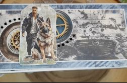 Czekoladownik z psem