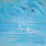 Morze-obraz akrylowy formatu 30/40 cm  - 