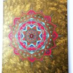 Mandala, obraz, dekoracja ścienna - mandala obraz obfitości