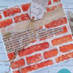 Kartka urodzinowa z motywem Herry'ego Pottera, personalizacja - Tył kartki i tył etykietki