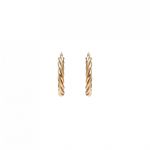 KOLCZYKI POZŁACANE KOŁA POZŁACANE. - 