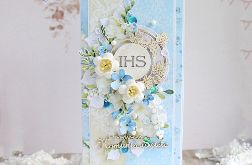 Kartka komunijna z hostią "Celebration"GOTOWA