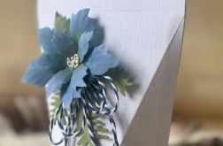 056,pudełeczko na prezent świąteczny ,mikołajkow