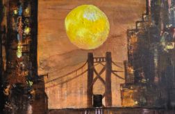 Obraz akrylowy na płótnie, 80x60x2 cm., San francisco