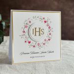 Ręcznie robione zaproszenia komunijne, 58D - Ręcznie robione zaproszenia komunijne