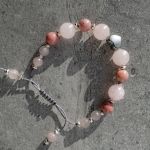 Rodonit, Kryształ górski, Hematyt, Serduszko - Z góry