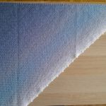 Chusta merino na szydełku handmade  - Zbliżenie ma Ścieg